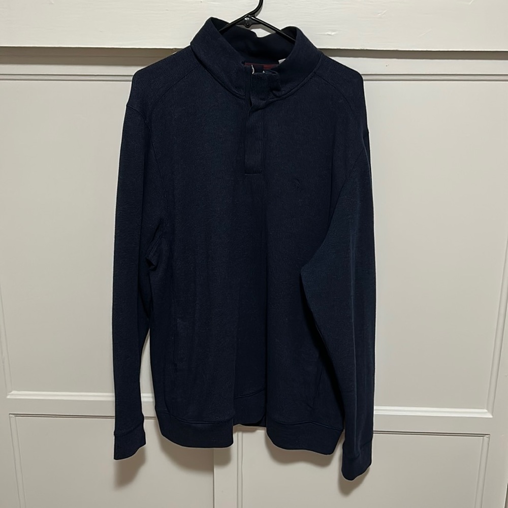 Tommy Bahama Pullover 1/4 Zip Navy XL